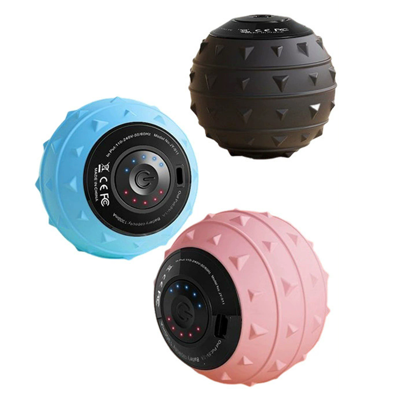 Yoga Fitness Ball - Electric Yoga Massage Ball, Portable Vibrating