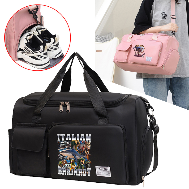 Yoga Fitness Gifts - Italian Brainrot Fitness Sports Yoga Bags