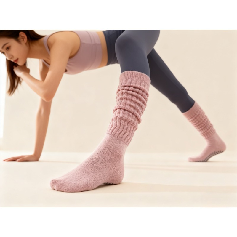 Women Cotton Non Slip Pilate S - Yoga Fitness Gym ulasan dan harga