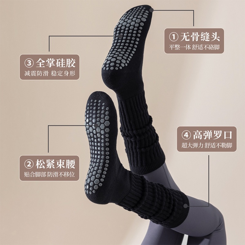 Women Cotton Non Slip Pilate S - Yoga Fitness Gym ulasan dan harga