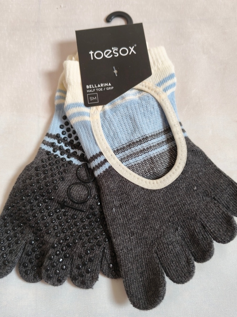 Toesox Yoga Five-Toe Socks Men - Yoga Fitness Gym ulasan dan harga