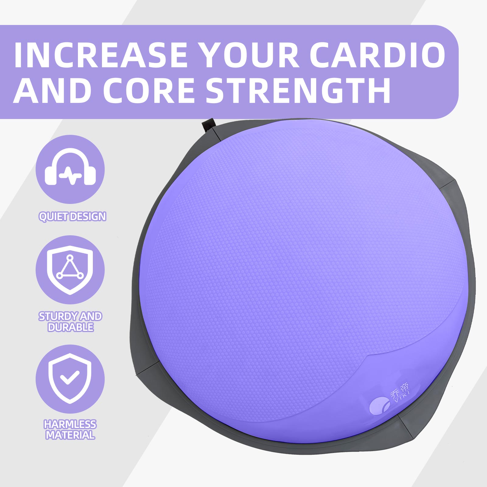70cm Bosu Balance Ball, Anti-S - Yoga Fitness Gym ulasan dan harga