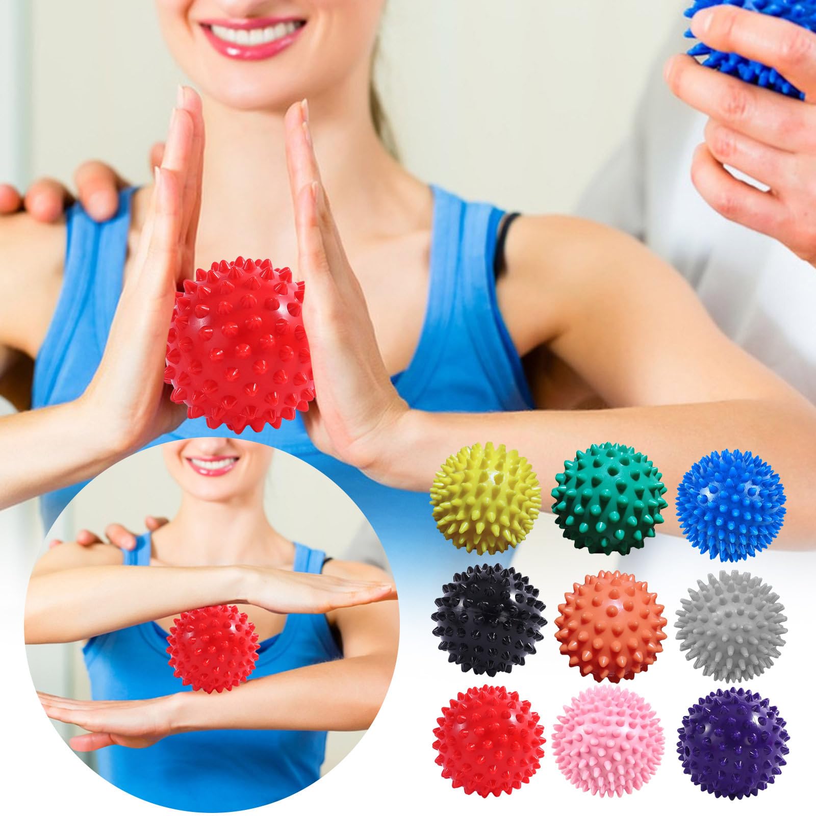 Massage Ball Fascia Ball Muscl - Yoga Fitness Ball ulasan dan harga