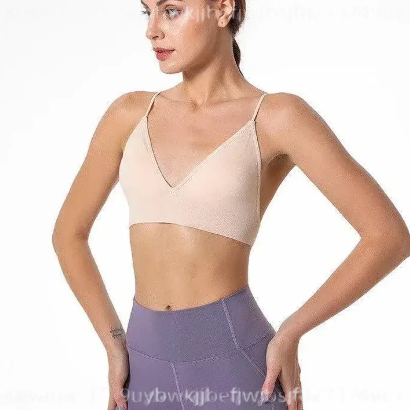 Women V Neck Seamless Triangle - Fitness Yoga Youth ulasan dan harga