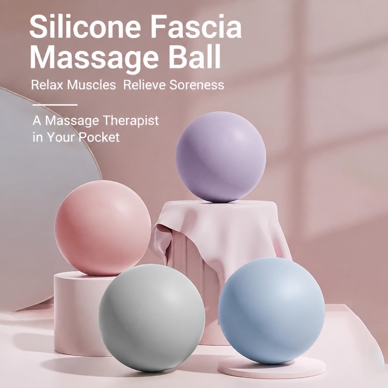 Silicone Fitness Fascia Ball S - Yoga Fitness Ball ulasan dan harga