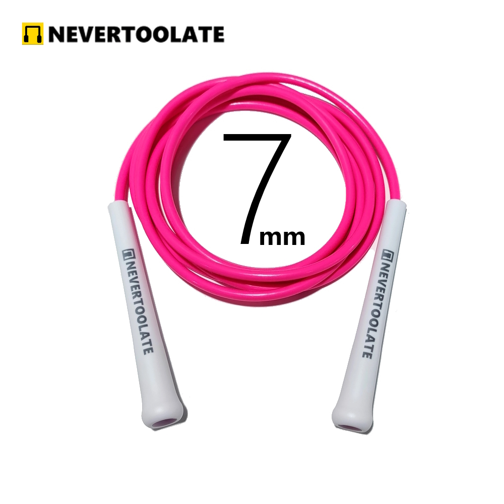 7mm diameter PVC AND PU MATERI - Speed Skipping Rope ulasan dan harga