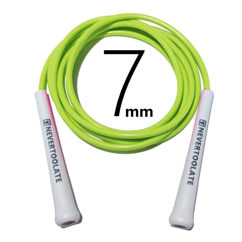7mm diameter PVC AND PU MATERI - Speed Skipping Rope ulasan dan harga