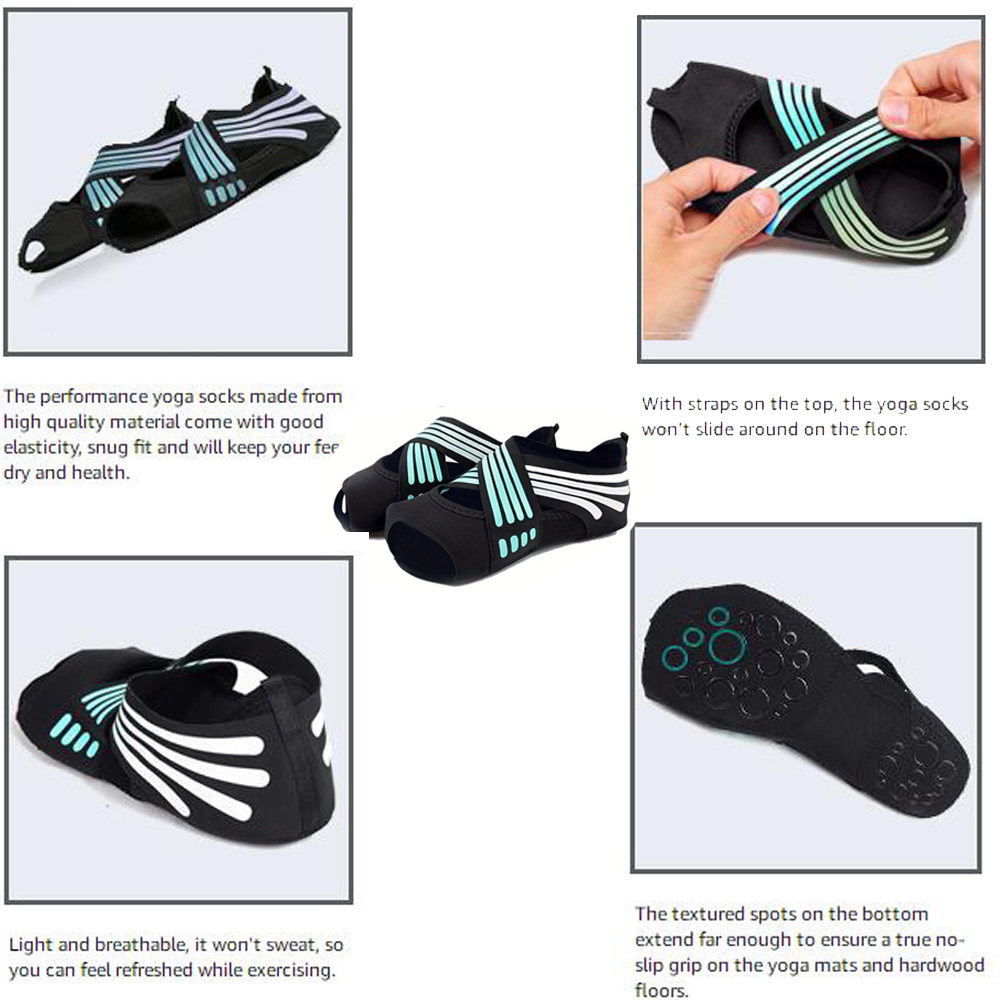 1Pair Women Non-Slip Toeless G - Yoga Fitness Ball ulasan dan harga