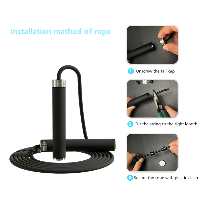 Boxing Jump rope sport Excerci - Speed Skipping Rope ulasan dan harga