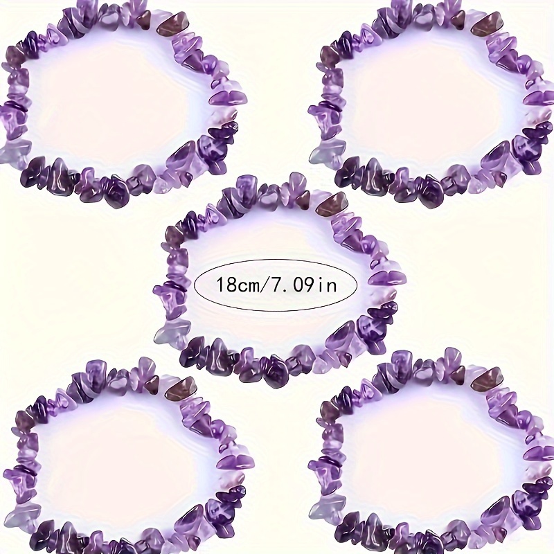 Natural Stone Amethyst Irregua - Yoga Fitness Gifts ulasan dan harga