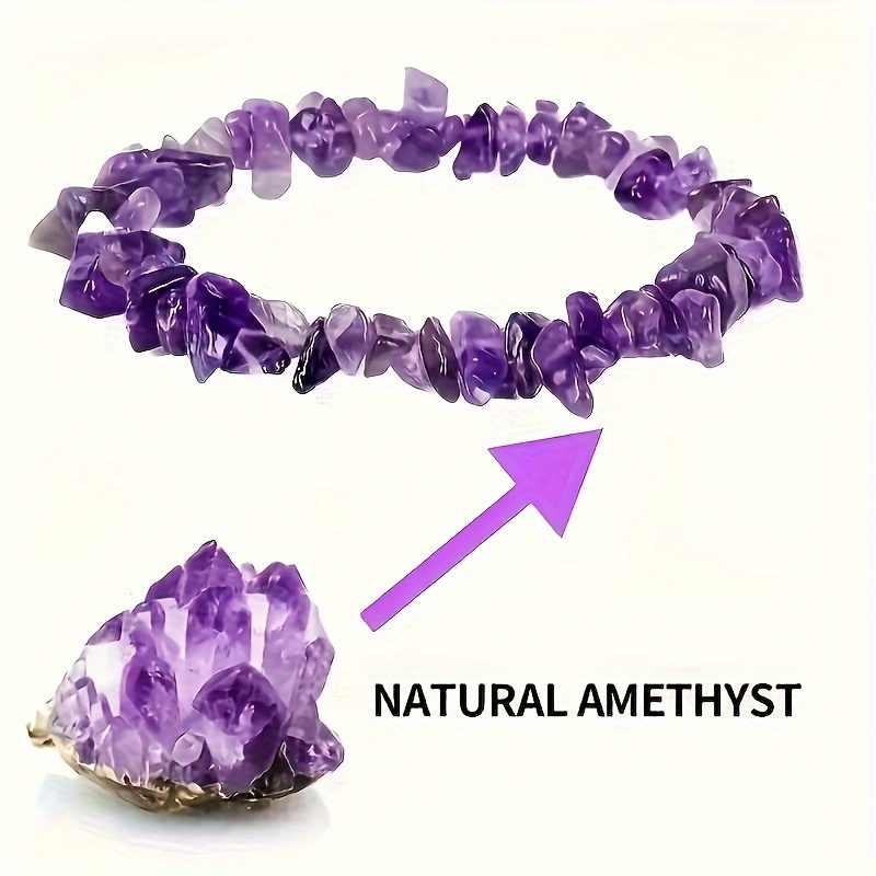 Natural Stone Amethyst Irregua - Yoga Fitness Gifts ulasan dan harga