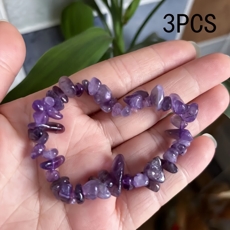 Natural Stone Amethyst Irregua - Yoga Fitness Gifts ulasan dan harga