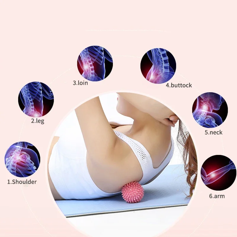 Deep Tissue Massage Ball Set f - Yoga Fitness Ball ulasan dan harga