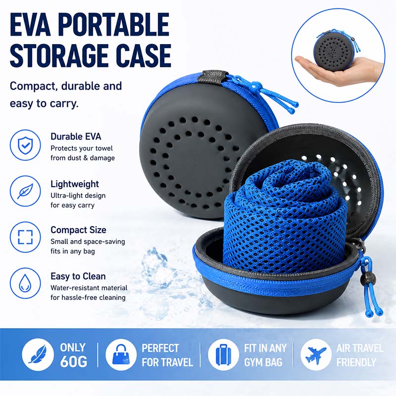 Instant Cooling Towel with EVA - Yoga Fitness Gym ulasan dan harga