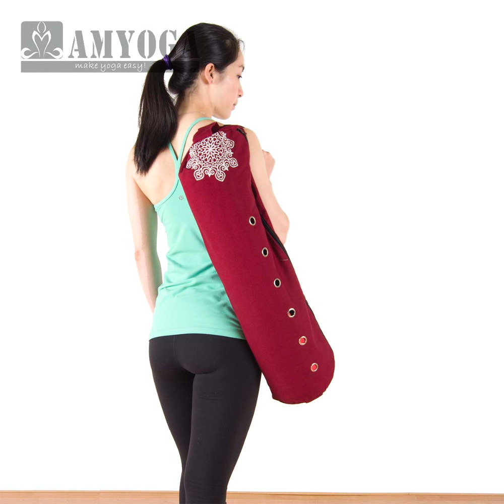 Canvas Yoga Mat Bag Single Sho - Yoga Fitness Gym ulasan dan harga
