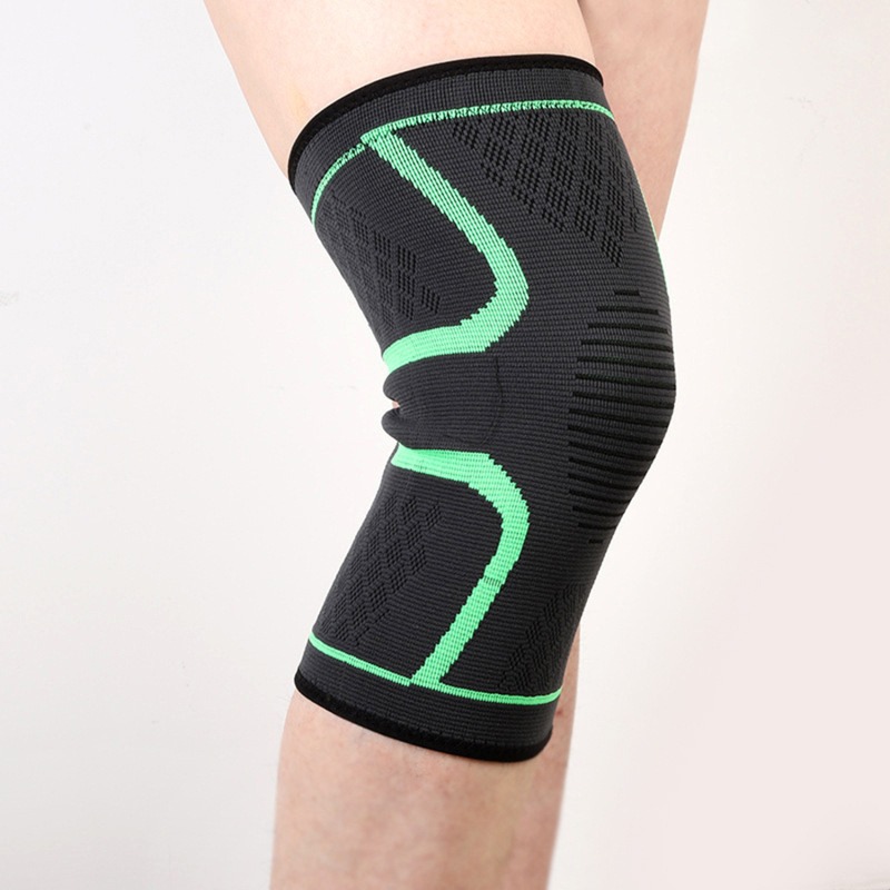 1PC Men Fitness Running Cyclin - Knee Sleeve Compression ulasan dan harga