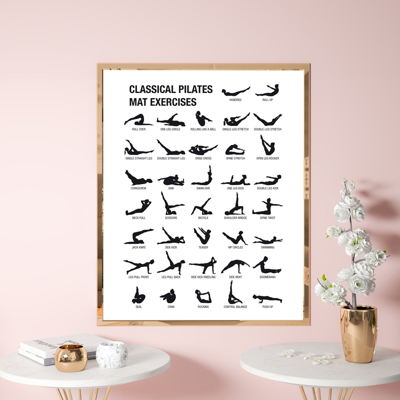 Frameless Pilates Workout Char - Yoga Fitness Gym ulasan dan harga