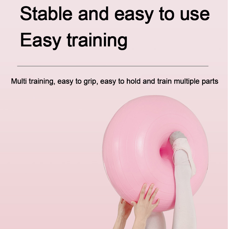 Donut Yoga Ball Thickened Expl - Yoga Fitness Apple ulasan dan harga