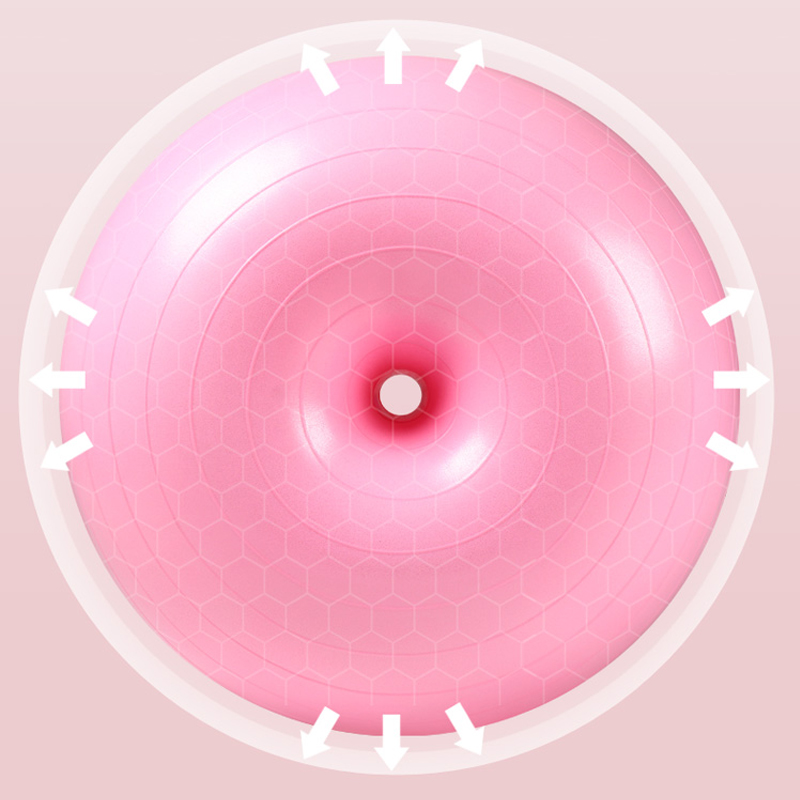 Donut Yoga Ball Thickened Expl - Yoga Fitness Apple ulasan dan harga