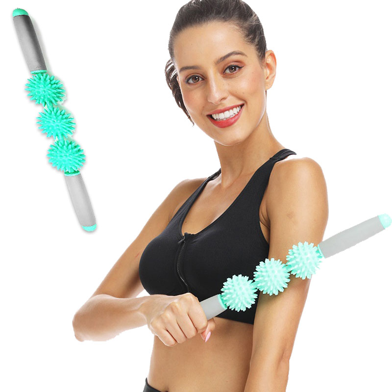Roller Ball Muscles Massage St - Yoga Fitness Ball ulasan dan harga