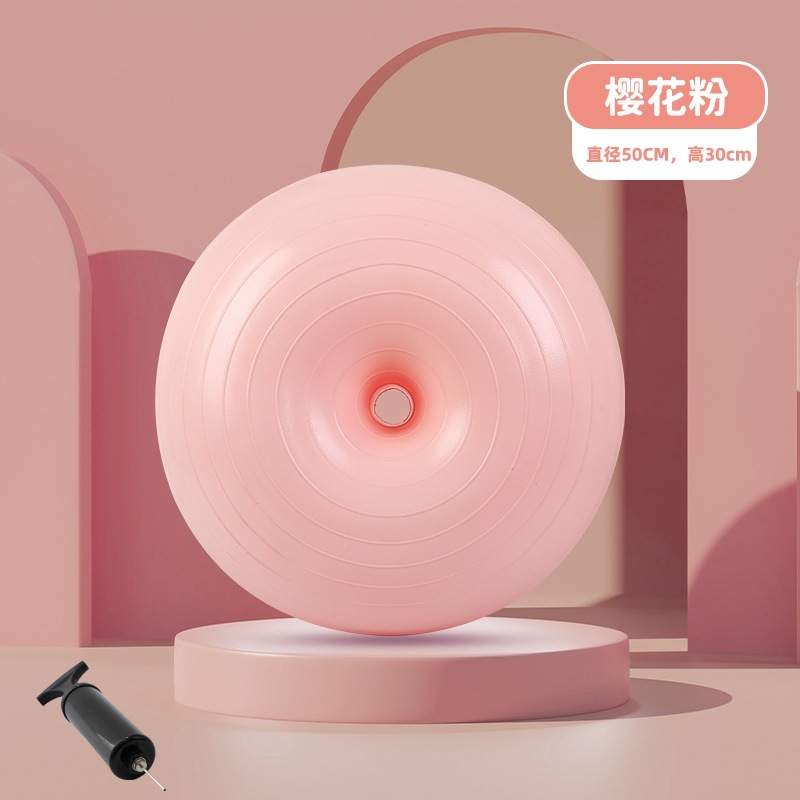 New Pilates Donut Yoga Ball Th - Yoga Fitness Apple ulasan dan harga