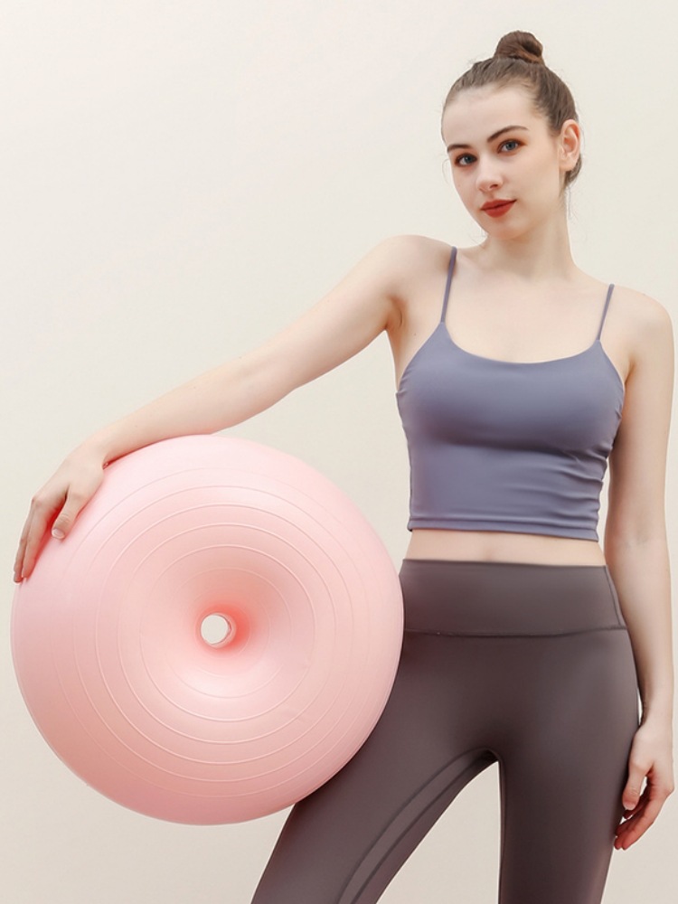 New Pilates Donut Yoga Ball Th - Yoga Fitness Apple ulasan dan harga